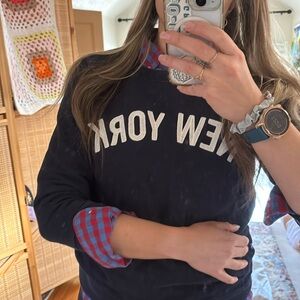 J crew  New York sweat shirt